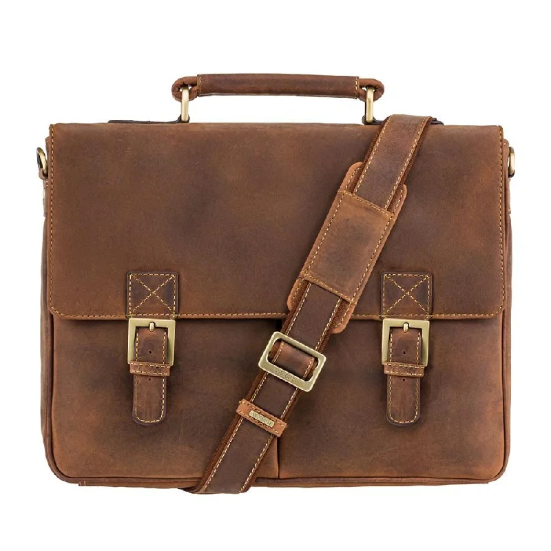 Berlin Briefcase - Oil Tan