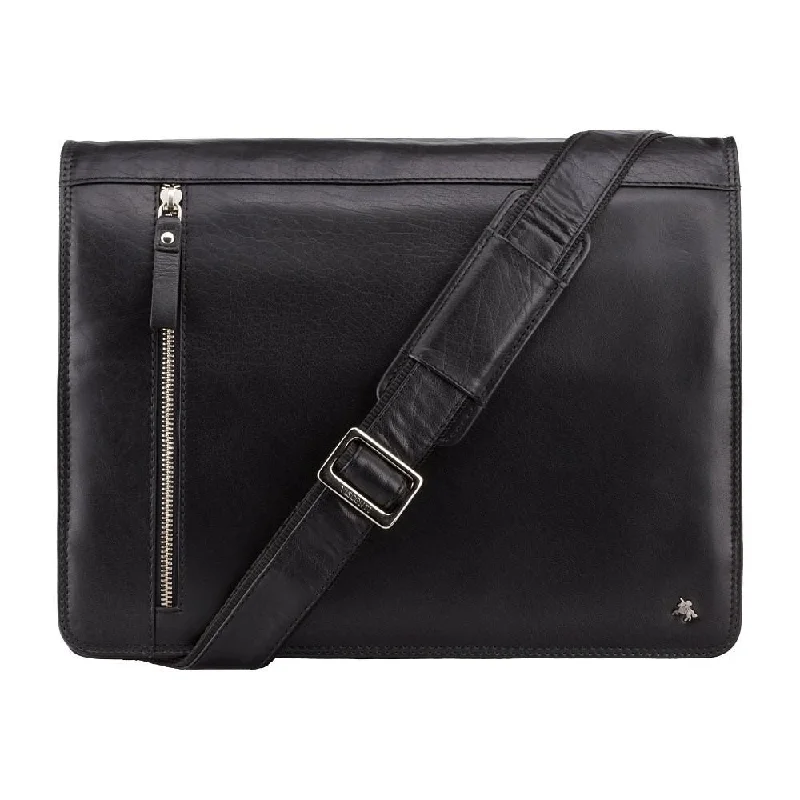 Carter Messenger Bag A4 - Merlin Black