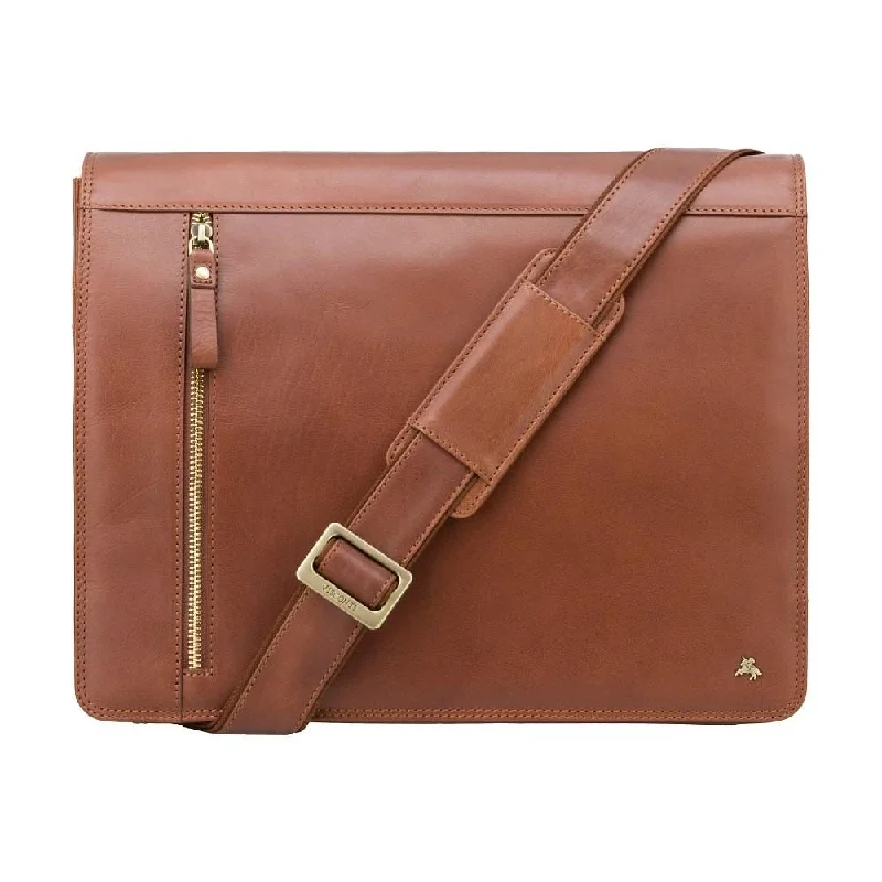 Carter Messenger Bag A4 - Merlin Tan