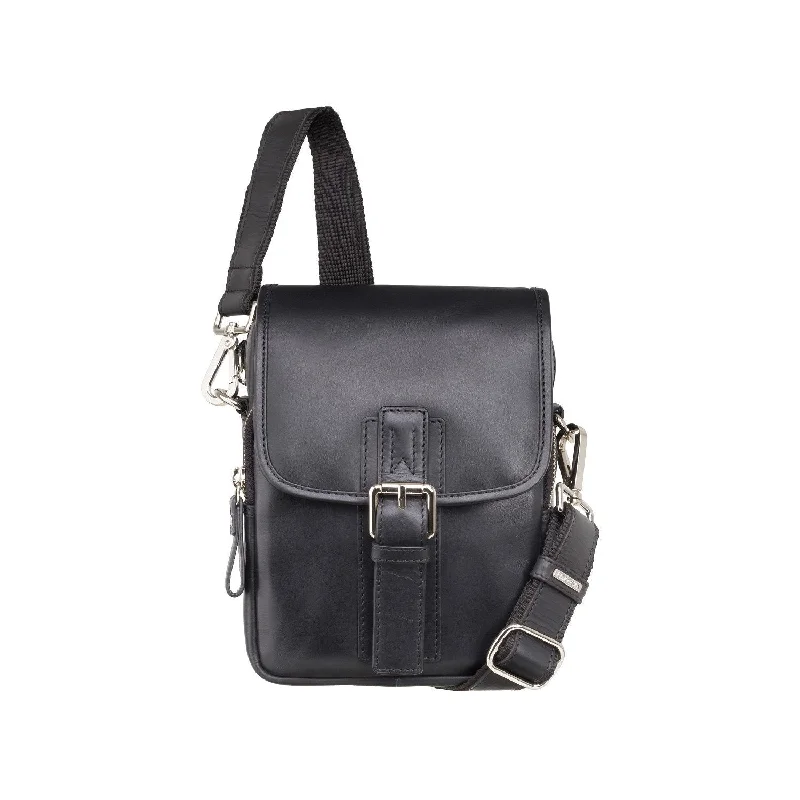 Jules Reporter Bag - Black