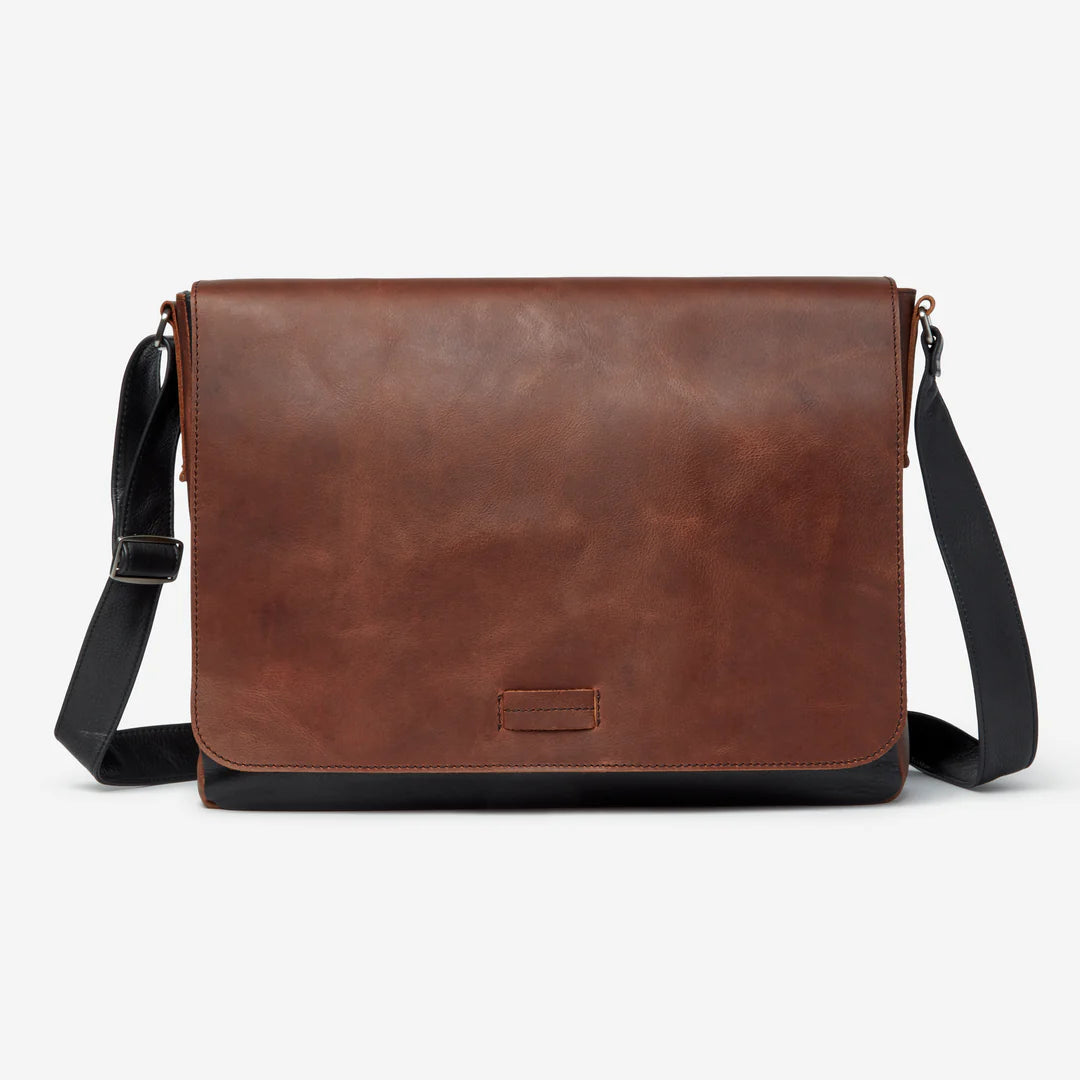 Osgoode Marley Leather Malachi Messenger Bag- 4043