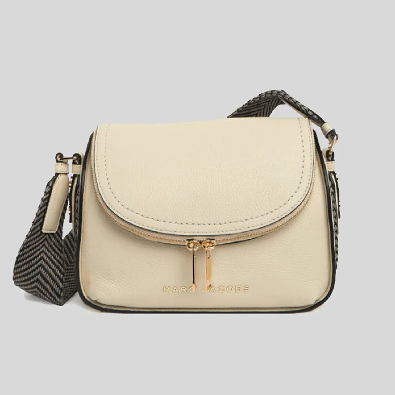 Marc Jacobs The Groove Leather Mini Messenger Bag Marshmallow RS-H132L01RE21