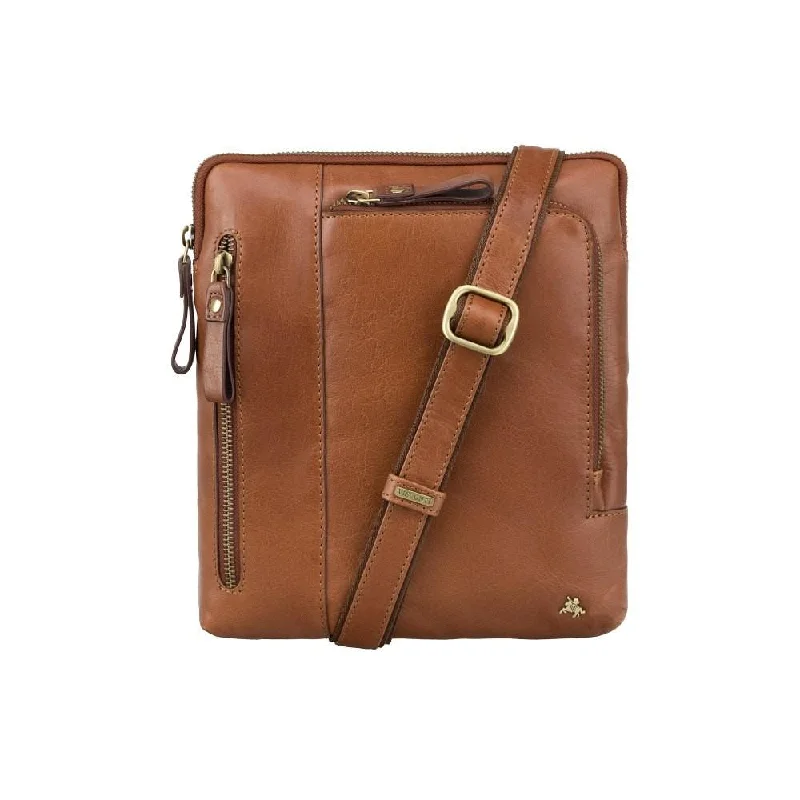 Roy Medium Messenger Bag A5 - Merlin Tan