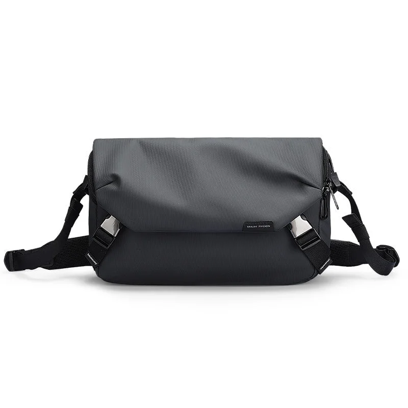 Harvey: Leather Waterproof Multifunction Messenger Bag