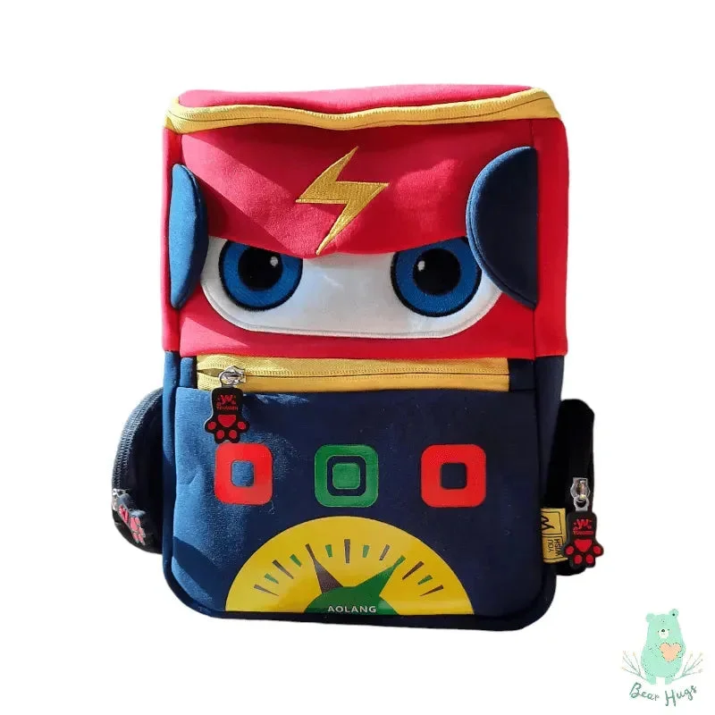 Korean Robot Kindergarten Kids Backpack