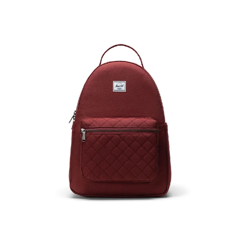 Oxblood Red Quilted