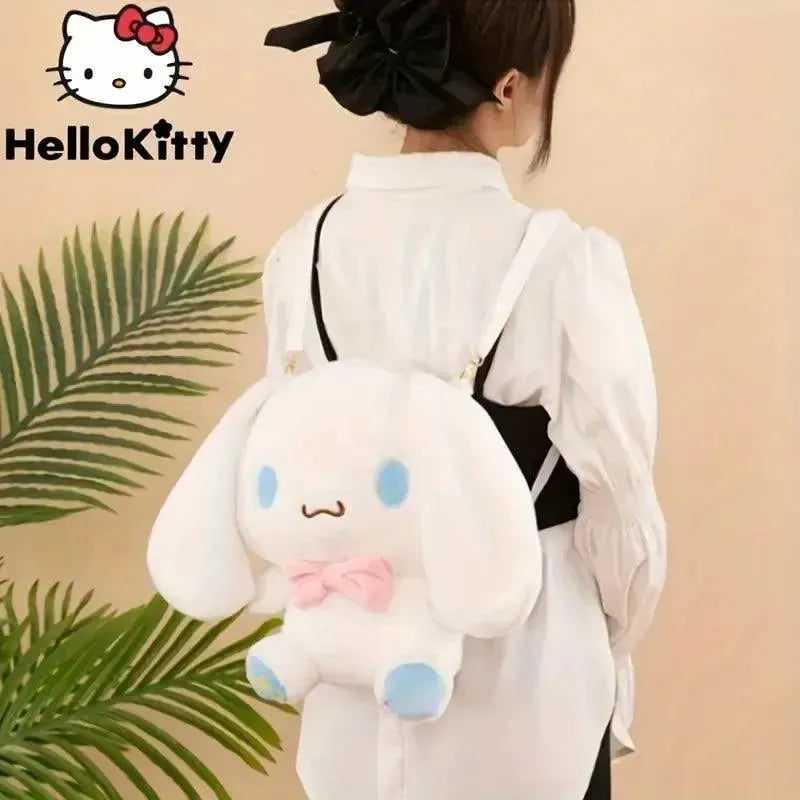 Sanrio Kuromi & Cinnamoroll Plush Backpack