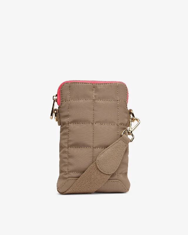 Baker Phone Bag - Taupe