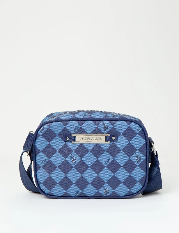 CLASSIC ZIP PRINTED CROSSBODY BAG