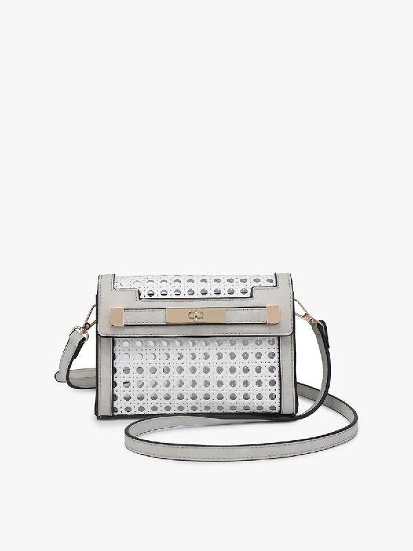 Etta Vegan Rattan Crossbody