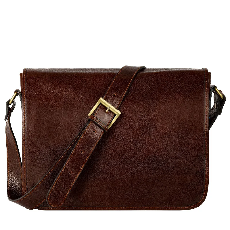 Leather Messenger Bag – The Stranger