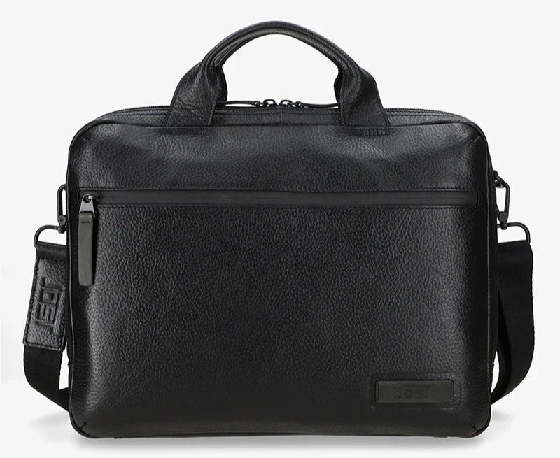 JOST STOCKHOMN 4693 BLACK LEATHER BUSINESS BAG