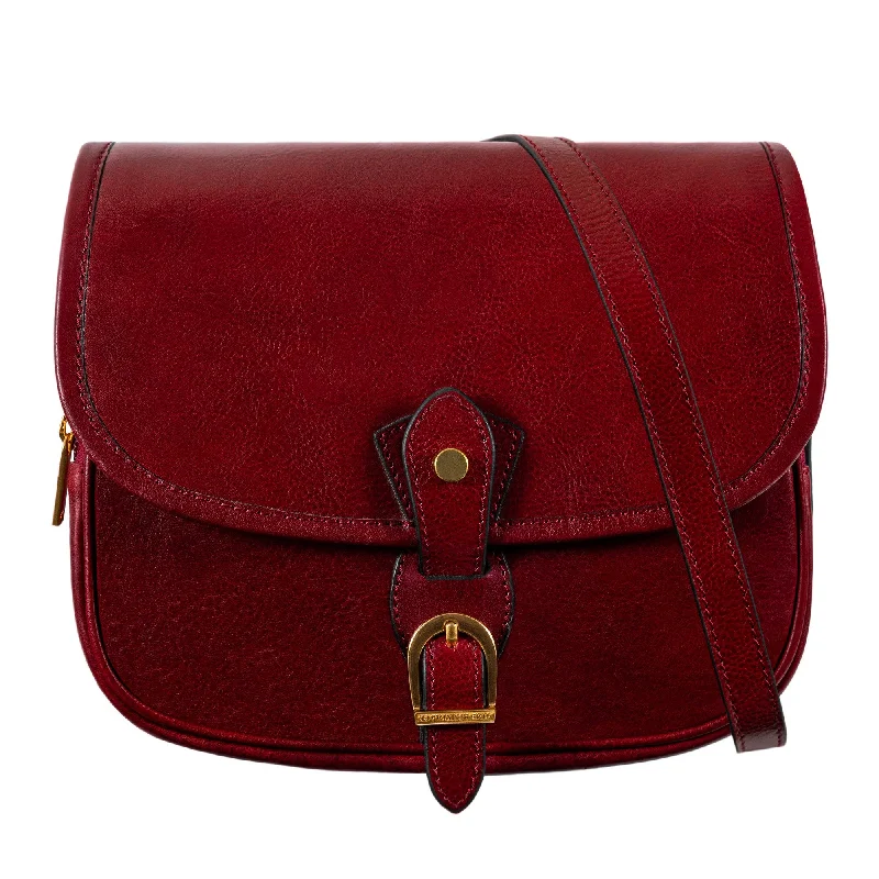 Leather Cross Body Bag - Women In Love