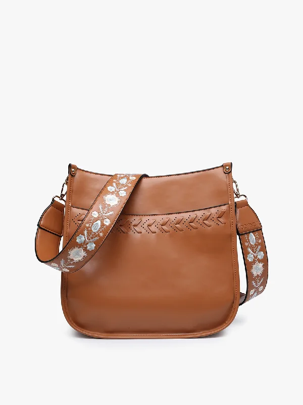 Pippa Vegan Stitch Accent Crossbody