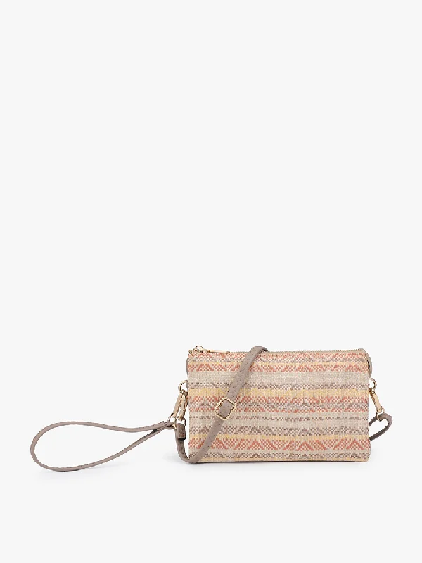 Riley Woven Straw Crossbody