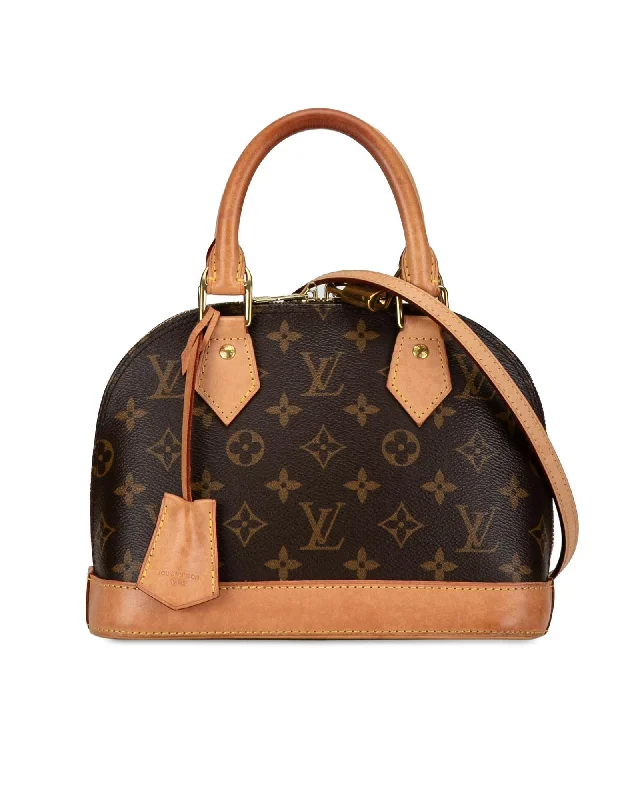 Monogram Canvas Alma BB Handbag