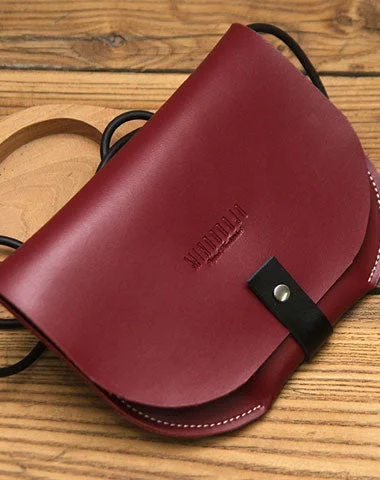 Stylish LEATHER WOMEN Mini SHOULDER BAG Small Saddle Crossbody Purses FOR WOMEN