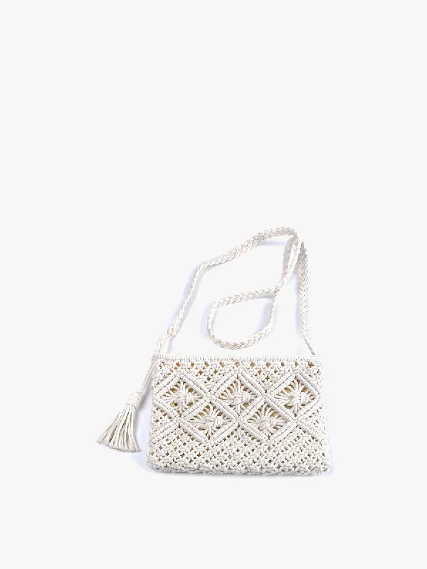 Val Macrame Crossbody