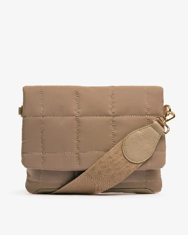 Windsor Crossbody - Taupe