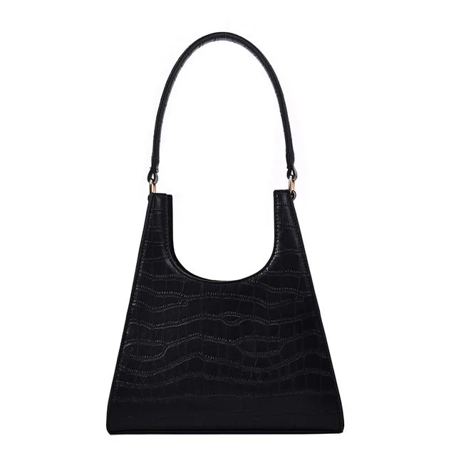 Black shoulder bag