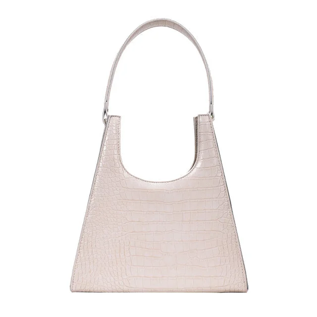 White shoulder bag